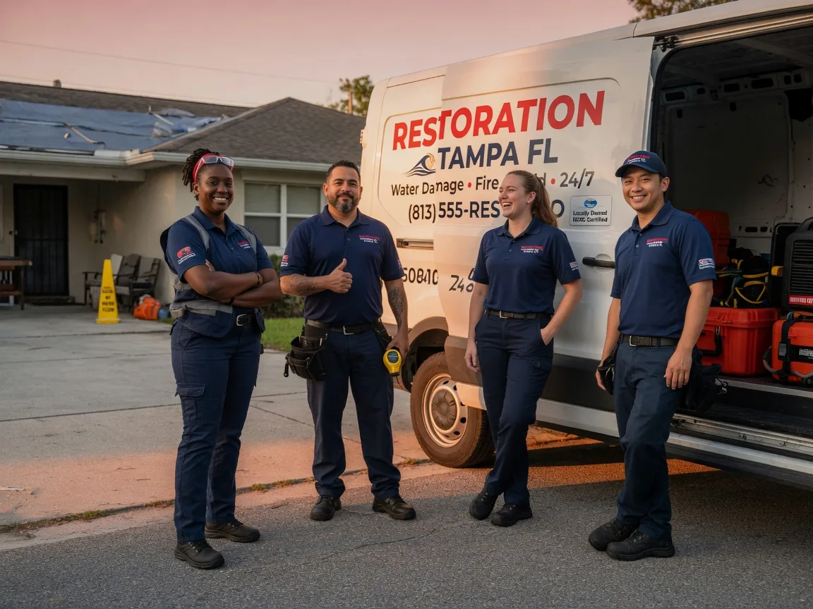 Water Damage Restoration company in Churubusco, IN