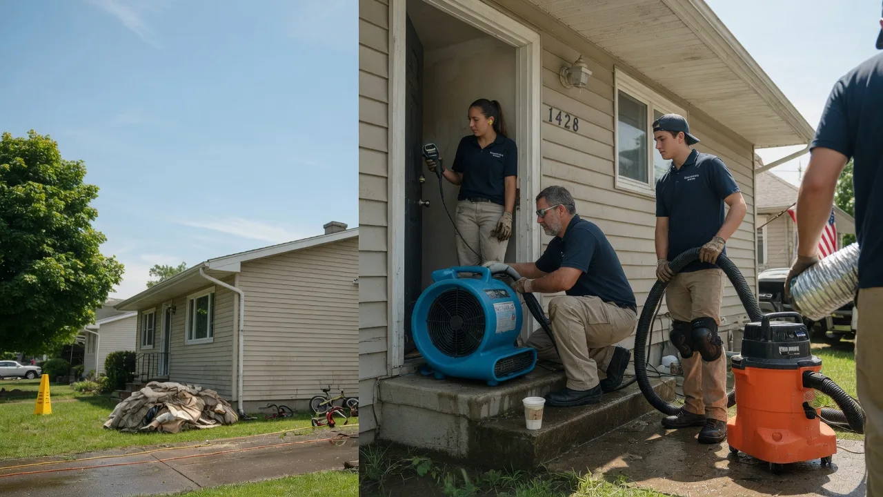 Water Damage Restoration in Churubusco, IN near me